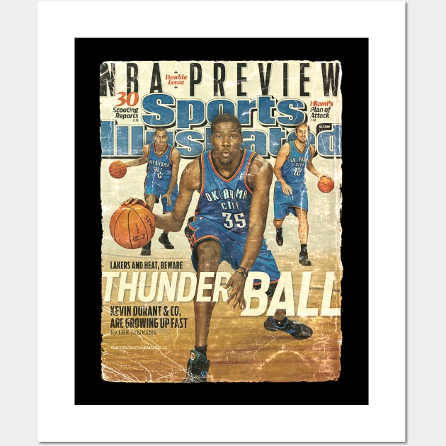 COVER SPORT - THUNDER BALL Wall Art by FALORI